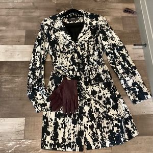 HP ⭐️ MEXX black and cream trench coat 42